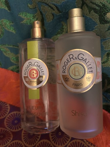 Lot flacons roger gallet - 2, roger&gallet